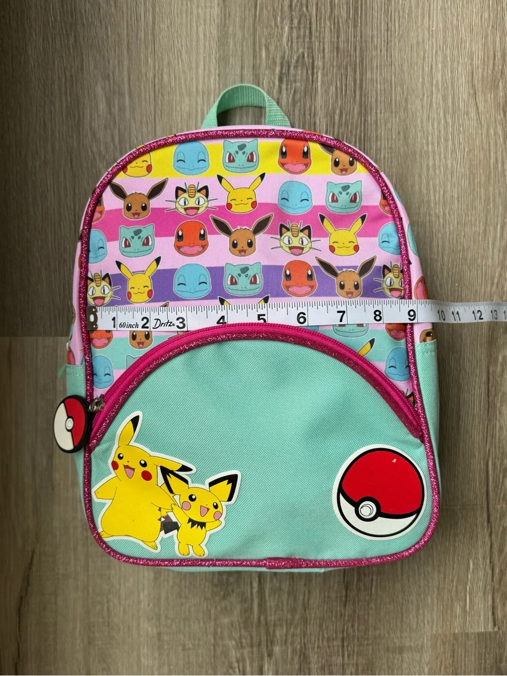 Pokémon Mini Backpack Pikachu Eevee Bioworld Kids Toddler Bookbag Pink Blue